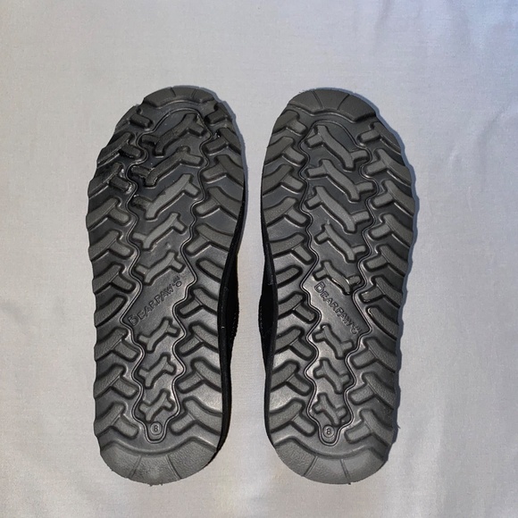 Black BEARPAW Retro Super Shorty Winter Boot Women's 8 Chunky Platform Booty - Picture 5 of 12